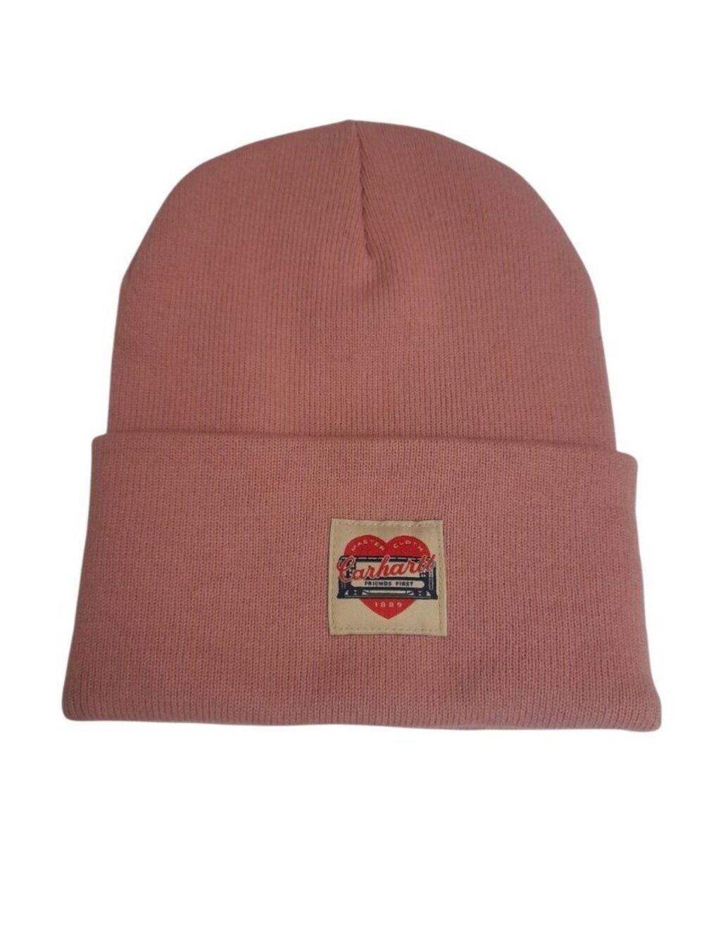 Carhartt Rose Pink Cuffed Beanie Hat
